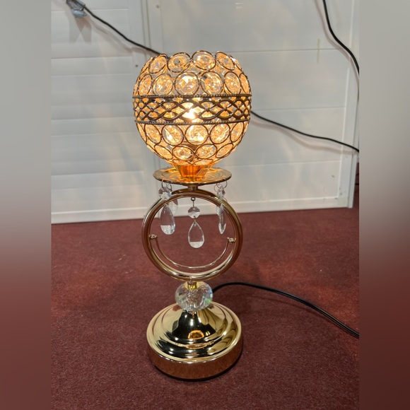 Brand New Gold Crystal Touch Lamp - Picture 3 of 9